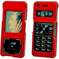 Samsung UpStage M620 Red Hard Plastic Proguard Shield Protector Case