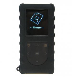 BLACK Silicon Skin Case for Samsung K3 w/ FREE Belt Clip