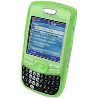 Soft Rubber Silicone Skin Cover Case for Palm Treo 680 Cell Phone - BLACK