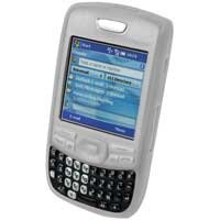 Soft Rubber Silicone Skin Cover Case for Palm Treo 680 Cell Phone - WHITE