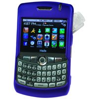 Hard Shell Plastic Shield Protector Case for RIM BlackBerry 8330 CURVE - BLUE