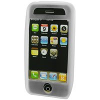 Silicone Rubber Jelly Case for Apple iPhone 3G - CLEAR