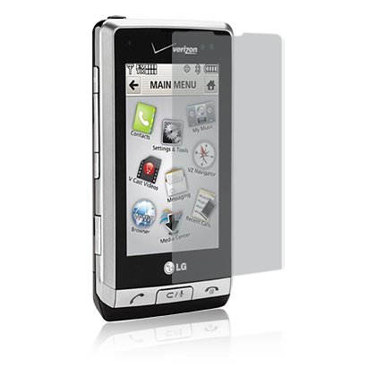 Clear Screen Protector for LG Dare VX9700 - Transparent