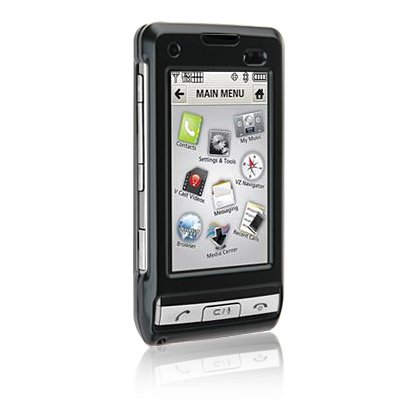 Hard Plastic Shield Protector Faceplate Case for LG DARE VX-9700 - BLACK
