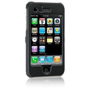 Hard Plastic Shield Protector Faceplate Case for Apple iPhone 3G - BLACK