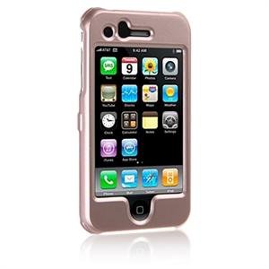 Hard Plastic Shield Protector Faceplate Case for Apple iPhone 3G - BLUSH