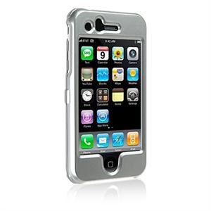 Hard Plastic Shield Protector Faceplate Case for Apple iPhone 3G - SILVER