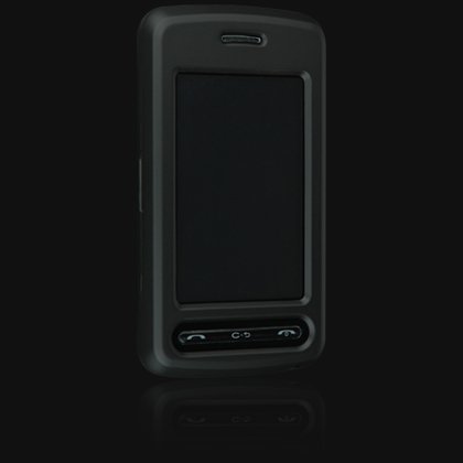 Hard Plastic Shield Protector Case for LG VU CU915 / CU920 - BLACK