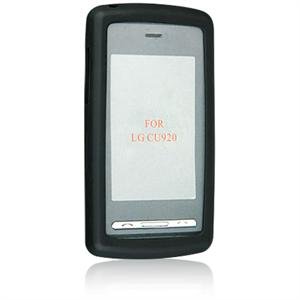 Silicone Skin Cover Case for LG VU CU915 / CU920 - BLACK