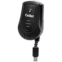 Black Retractable Travel Charger for Sidekick LX