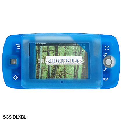 BLUE Silicone Skin Cover Case for Sidekick LX