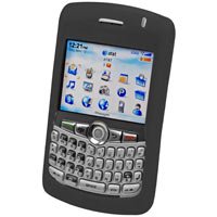BLACK RIM Blackberry 8300 Curve Silicone Case