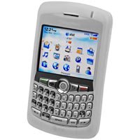 CLEAR RIM Blackberry 8300 Curve Silicone Case
