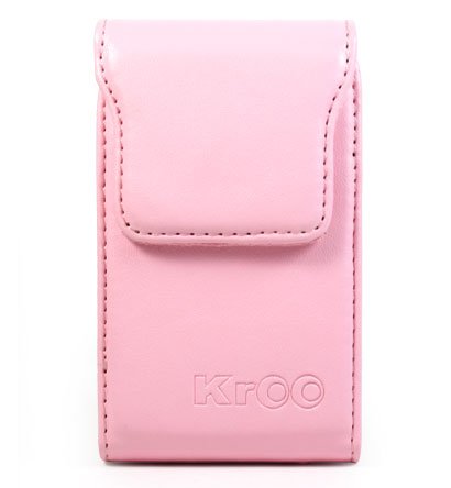 PINK Magnetic Closure Leather Case for Blackberry Curve 8300 Series