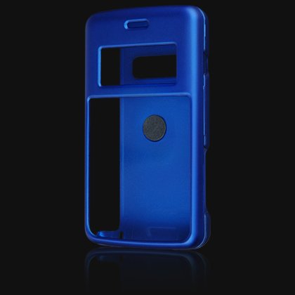 Crystal Hard Shell Shield Protector Case with Belt Clip for LG enV2 VX9100 - Blue