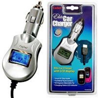 Elite Car Charger with Smart Display & IC Chip Protection for Samsung BlackJack II i617