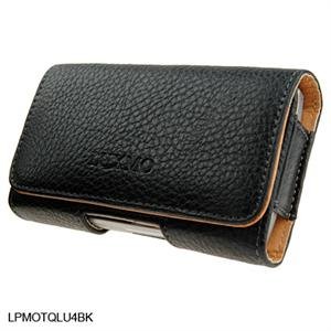 Leather Texture Pouch Case for Samsung Instinct M800 - Black