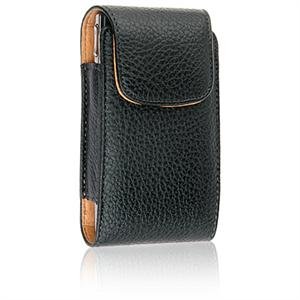 VERTICAL Leather Texture Pouch Case for SAMSUNG INSTINCT M800 - BLACK