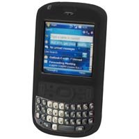Soft Rubber Silicone Skin Cover Case for Palm Treo 800w - BLACK