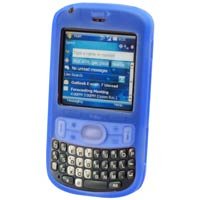 Soft Rubber Silicone Skin Cover Case for Palm Treo 800w - BLUE