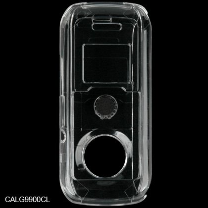 Crystal Hard Shell Shield Protector Case with Belt Clip for LG enV VX9900 - Clear