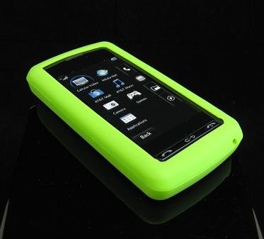 Silicone Skin Cover Case for LG VU CU920 - Green