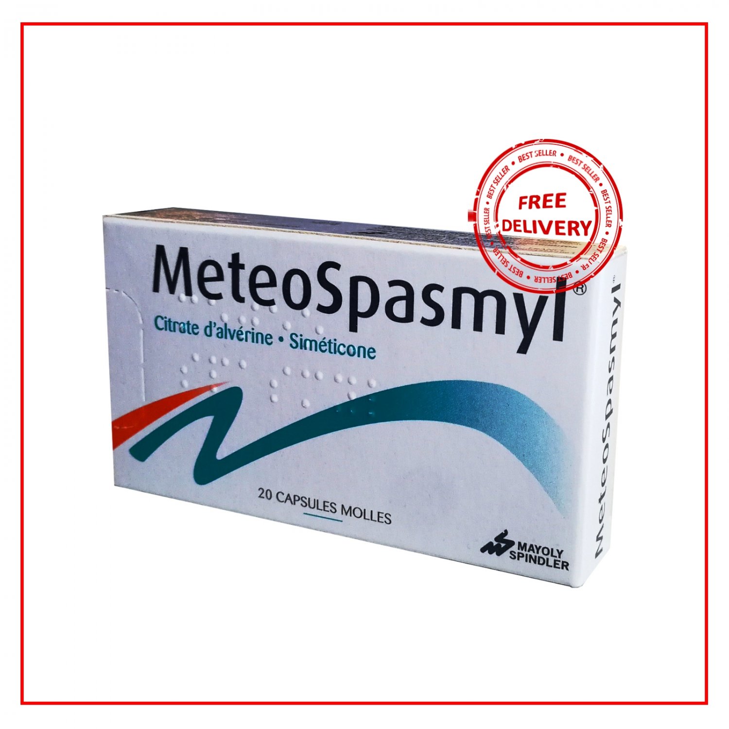 Meteospasmyl 60mg 300mg Soft Capsules N20 Gas Relief Bloating And