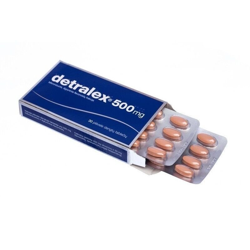 Detralex Mg N Tablets Varicose Tired Swollen Heavy Legs Hemorrhoids