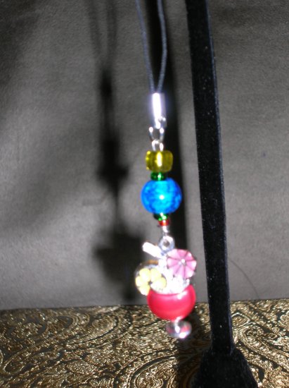 Mixed drink charm