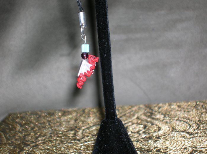 Dragon cell phone charm