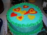 Heart cake