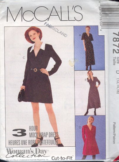 McCall's Sewing Pattern 7830 Suit, 7 pieces Size 12 14