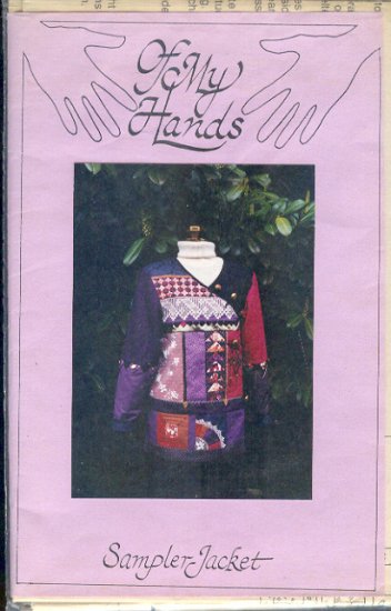 Sewing Pattern, Of My Hands, Sampler Jacket, Sizes 10 - 20