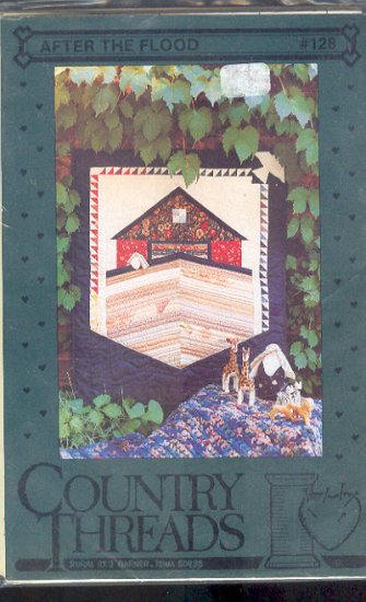 Sewing Pattern, Country Threads, After the Flood hanging quilt, 36 X 48 inches