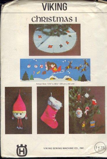 Sewing Pattern, Viking, Christmas, Skirt, Ornaments, Hanging, ornaments