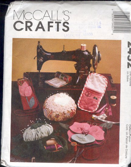 McCall's Sewing Pattern 2452 Sewing Accessories, One Size