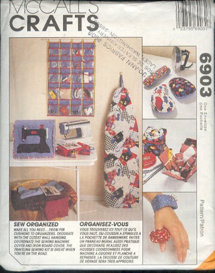 McCall's Sewing Pattern 6903, Sewing Hams, Ironing board Cover, Sewing Accessories
