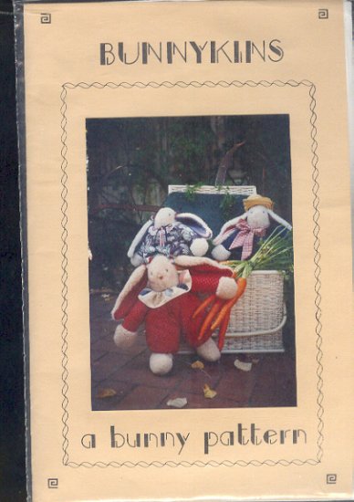 Sewing Pattern, Bunny ,Bunnykins, 20 inch
