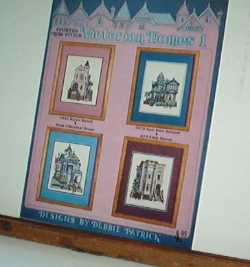 Cross Stitch Patterns 4 SAN FRANCISCO VICTORIAN HOMES - Real Homes