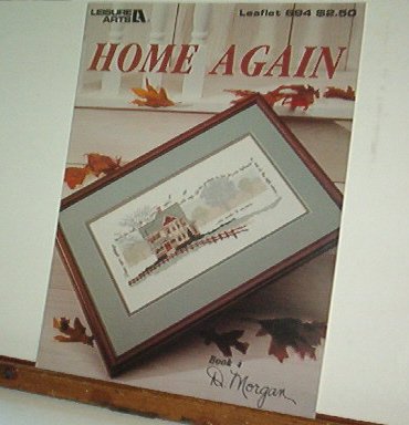 Cross Stitch Patterns HOME AGAIN Country House Pretty