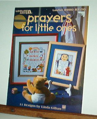 Cross Stitch Patterns, Prayers for Little Ones, 11 designs, Sweet