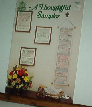 Cross Stitch Patterns, A Thoughtful Sampler, 8 designs