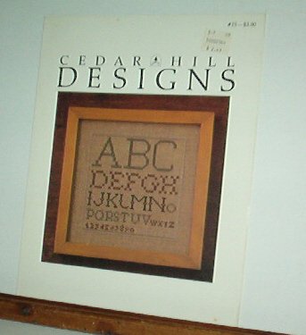 Cross Stitch Patterns, Eye Chart style alphabets, 3 designs