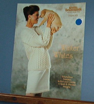 Knitting Patterns, Brunswick 931 Winter Whites 4 designs