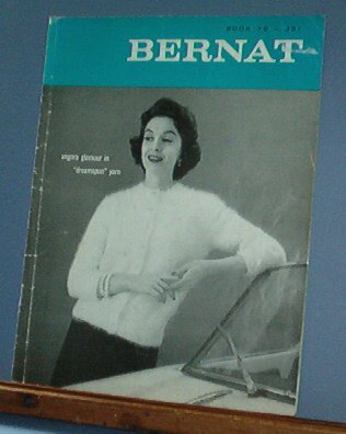 Vintage Knitting Pattern, Bernat 79, 1959, Women's Mohair sweaters and accessories 15 designs
