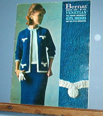Vintage Knitting Patterns, 1964, Bernat 120, Suits, dresses separaes for women, 12 designs