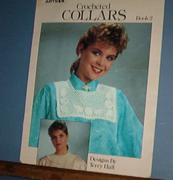 Crochet Patterns Collars, 5 designs, easy