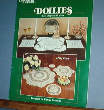 Crochet Patterns, DOILIES all shapes and sizes, chairbacks, platemats