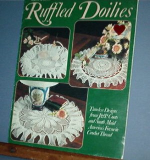 Crochet Patterns, Ruffled Doilies 7 designs