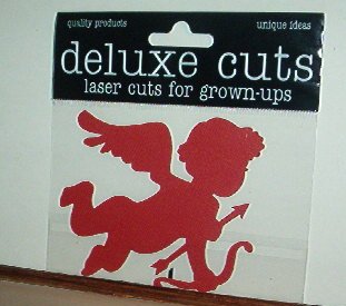 Scrapbooking - Die Cut - Laser Cut 3 X 3 Cupid New